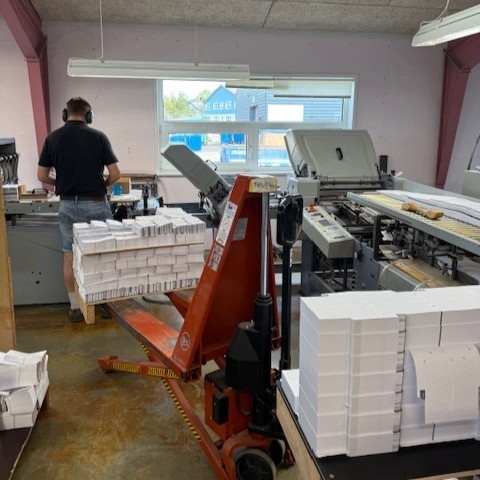 Produktion hos Provinsforlaget